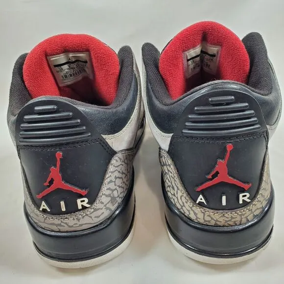 Nike Air Jordan 3 Retro Stealth Size 10 2011 Jumpman 136064-003