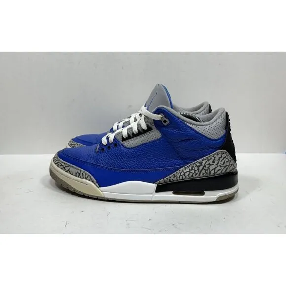 Nike Air Jordan 3 Retro Varsity Royal CT8532-400 Men's Size 11 Shoes