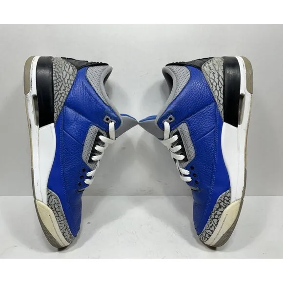 Nike Air Jordan 3 Retro Varsity Royal CT8532-400 Men's Size 11 Shoes