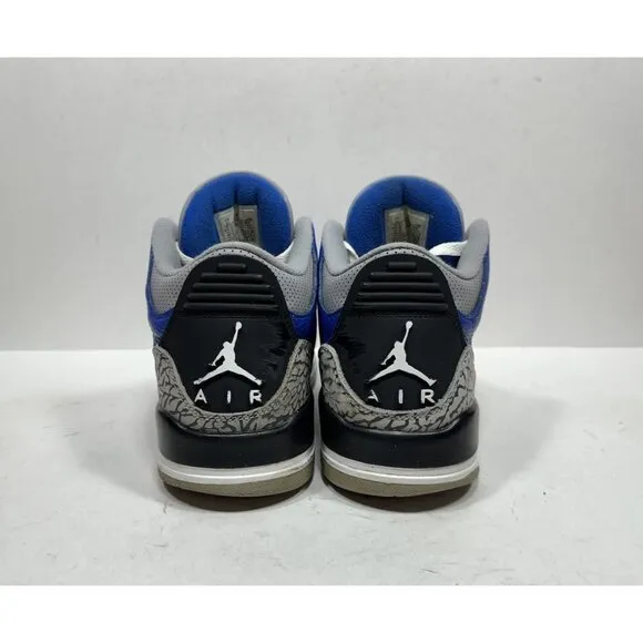 Nike Air Jordan 3 Retro Varsity Royal CT8532-400 Men's Size 11 Shoes