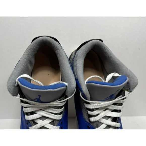 Nike Air Jordan 3 Retro Varsity Royal CT8532-400 Men's Size 11 Shoes