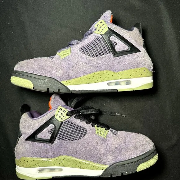 Nike Air Jordan 4 Retro Canyon Purple Women's Shoes - Size 7