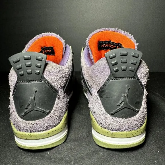Nike Air Jordan 4 Retro Canyon Purple Women's Shoes - Size 7