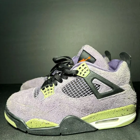 Nike Air Jordan 4 Retro Canyon Purple Women's Shoes - Size 7
