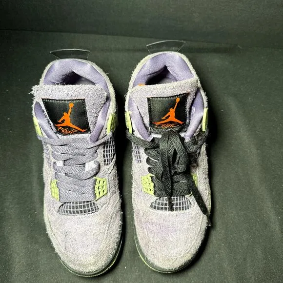 Nike Air Jordan 4 Retro Canyon Purple Women's Shoes - Size 7