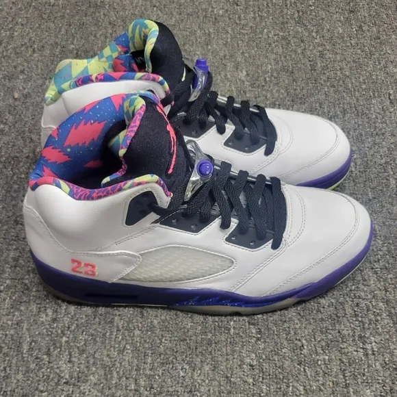 Nike Air Jordan 5 Retro Alternate Bel-Air White Shoes DB3335-100 Men's Size 9