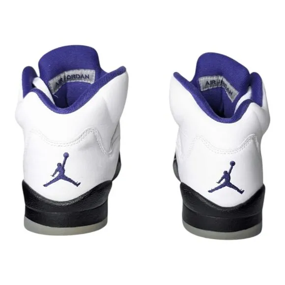 NIKE Air Jordan 5 Retro 'Dark Concord' Sneakers Size 5.5Y/W7