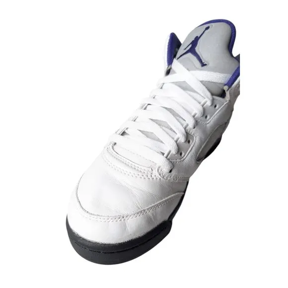 NIKE Air Jordan 5 Retro 'Dark Concord' Sneakers Size 5.5Y/W7