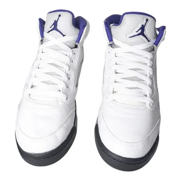 NIKE Air Jordan 5 Retro 'Dark Concord' Sneakers Size 5.5Y/W7