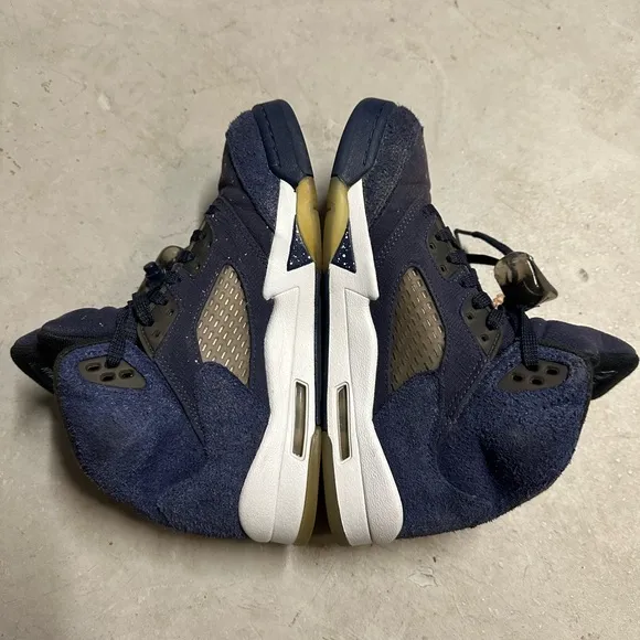 Nike Air Jordan 5 Retro SE GS Georgetown Midnight Navy Size 6Y Shoes FN5452-400