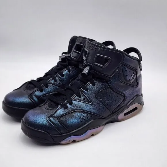 Nike Air Jordan 6 Retro BG All Star Chameleon Size 6Y‎ 907960-015 Boys Shoes