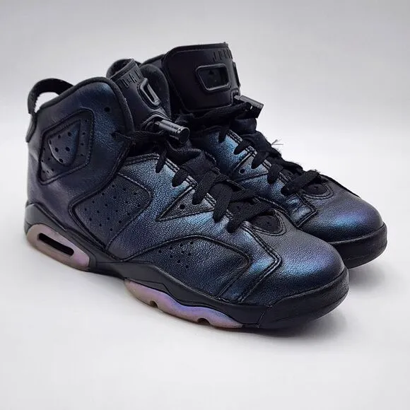 Nike Air Jordan 6 Retro BG All Star Chameleon Size 6Y‎ 907960-015 Boys Shoes