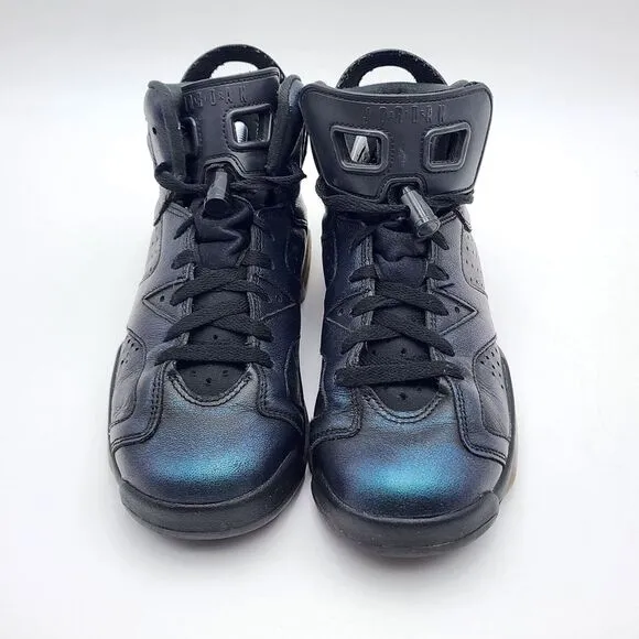 Nike Air Jordan 6 Retro BG All Star Chameleon Size 6Y‎ 907960-015 Boys Shoes