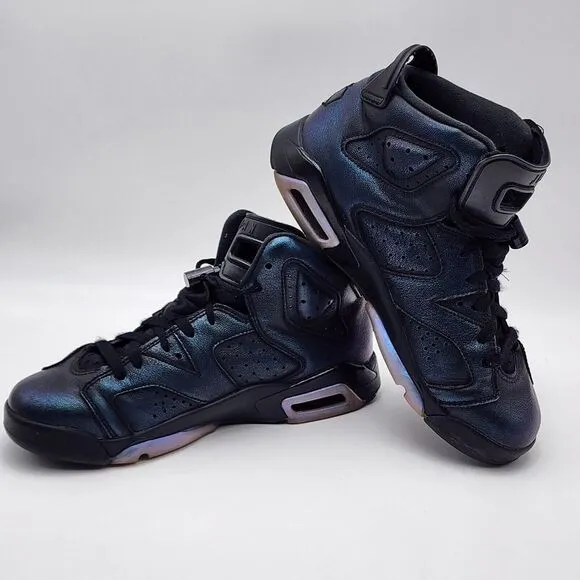 Nike Air Jordan 6 Retro BG All Star Chameleon Size 6Y‎ 907960-015 Boys Shoes