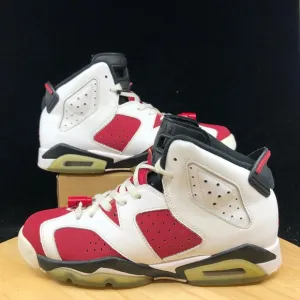 Nike Air Jordan 6 Retro BG Carmine Size 7Y
