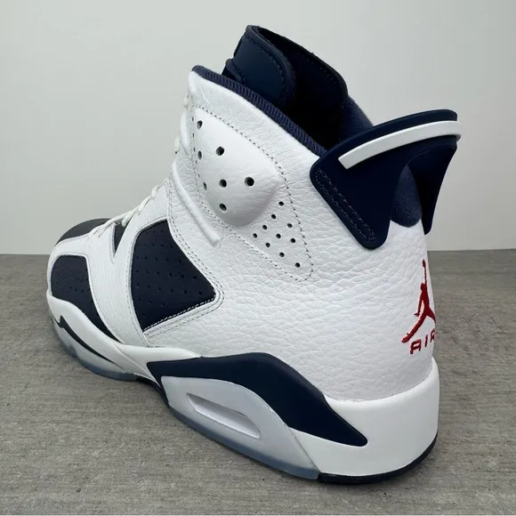 Nike Air Jordan 6 Retro 'Olympic' Basketball Shoes CT8529-164 Men's Size 12