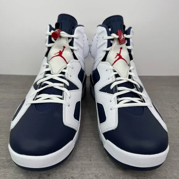Nike Air Jordan 6 Retro 'Olympic' Basketball Shoes CT8529-164 Men's Size 12