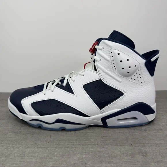 Nike Air Jordan 6 Retro 'Olympic' Basketball Shoes CT8529-164 Men's Size 12