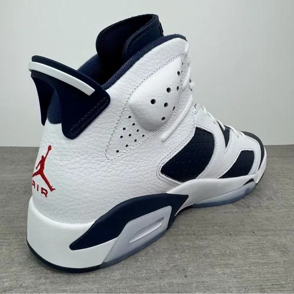 Nike Air Jordan 6 Retro 'Olympic' Basketball Shoes CT8529-164 Men's Size 12