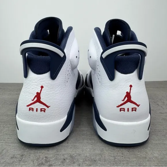Nike Air Jordan 6 Retro 'Olympic' Basketball Shoes CT8529-164 Men's Size 12