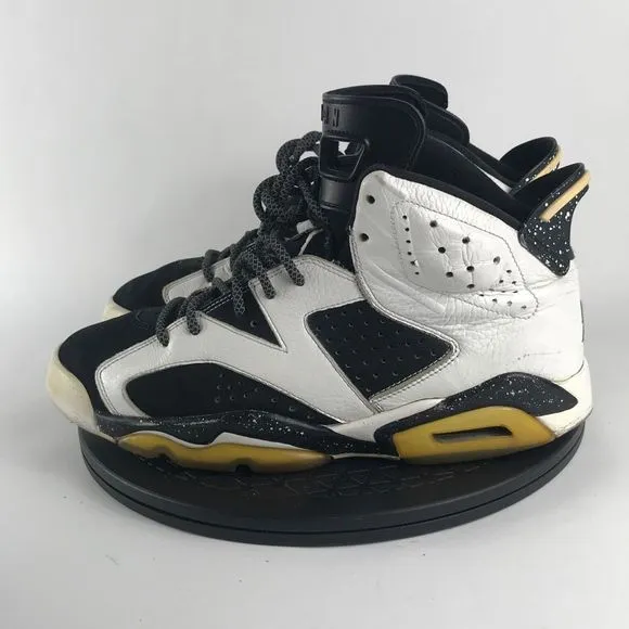 Nike Air Jordan 6 Retro Oreo 2009 Black/White 384664-101 Men’s Size 10