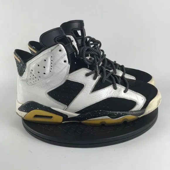 Nike Air Jordan 6 Retro Oreo 2009 Black/White 384664-101 Men’s Size 10