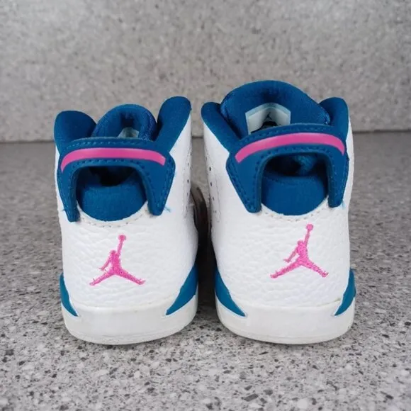 Nike Air Jordan 6 Retro Sneakers Kids Shoes 6C