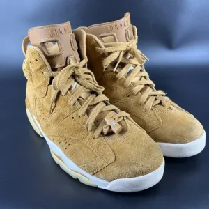 Nike Air Jordan 6 Retro Wheat 2017 Golden Harvest 384664-705 Size 11.5