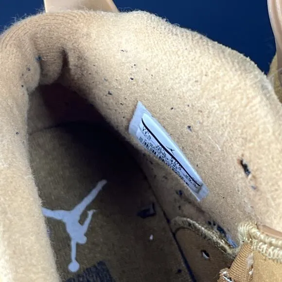 Nike Air Jordan 6 Retro Wheat 2017 Golden Harvest 384664-705 Size 11.5