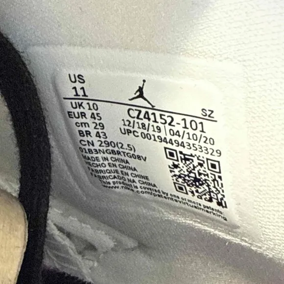 Nike Air Jordan 6 VI Retro Quai 54 - Purple Sail