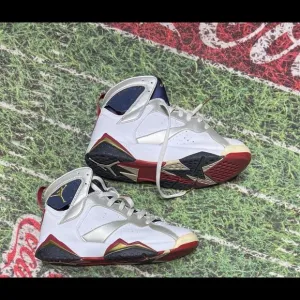 Nike Air Jordan 7 VII Retro Olympic Dream TEAM USA 2004 Sz 10.5 Shoes Sneakers