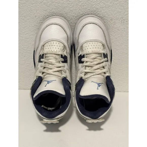 Nike Air Jordan IV 4 Retro LS PS LEGEND BLUE Shoes Youth Sz 12.5C 707430-107