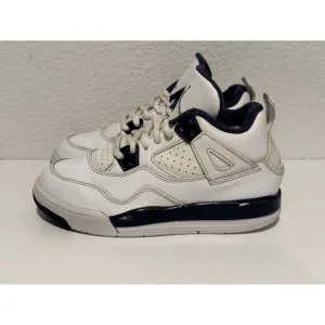 Nike Air Jordan IV 4 Retro LS PS LEGEND BLUE Shoes Youth Sz 12.5C 707430-107