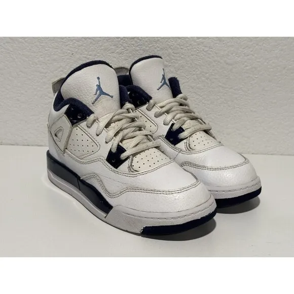 Nike Air Jordan IV 4 Retro LS PS LEGEND BLUE Shoes Youth Sz 12.5C 707430-107