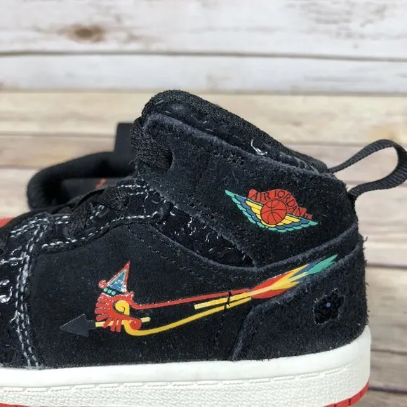 Nike Air Jordan Retro 1 Mid Siempre Familia Shoes Toddlers Size 8C DN5120-001