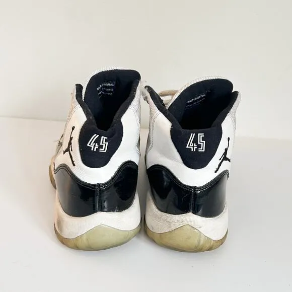 Nike Air Jordan Retro 11 Concord Youth Shoes Black White