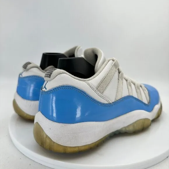 Nike Air Jordan Retro 11 Low UNC Youth Size 6.5Y 528896-106 Blue White Shoes