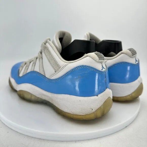 Nike Air Jordan Retro 11 Low UNC Youth Size 6.5Y 528896-106 Blue White Shoes