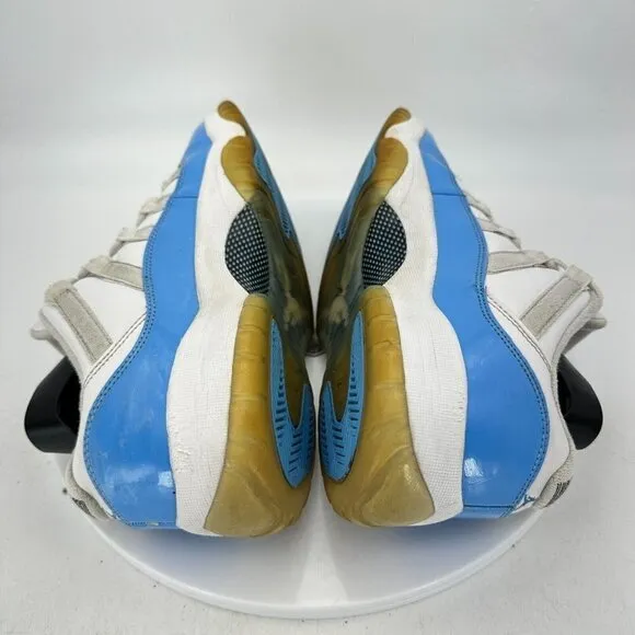Nike Air Jordan Retro 11 Low UNC Youth Size 6.5Y 528896-106 Blue White Shoes