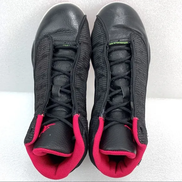 NIKE Air Jordan Retro 13 GG Black Pink Sneaker Shoes - Kids 6Y
