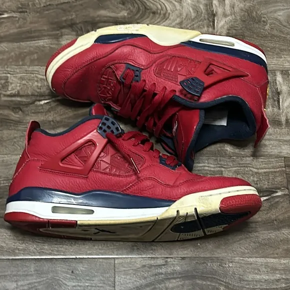 Nike Air Jordan Retro 4 Men’s SE Fiba Size 11.5 C11184-617 Sneakers Shoes 225699