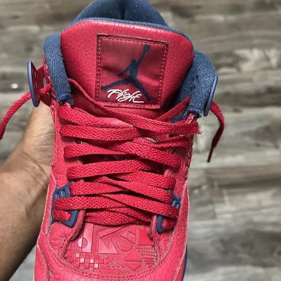 Nike Air Jordan Retro 4 Men’s SE Fiba Size 11.5 C11184-617 Sneakers Shoes 225699
