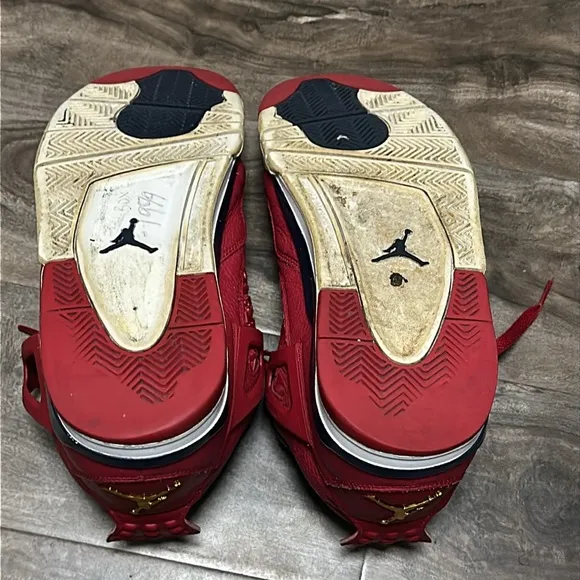 Nike Air Jordan Retro 4 Men’s SE Fiba Size 11.5 C11184-617 Sneakers Shoes 225699