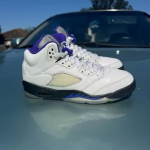 Nike Air Jordan Retro 5 Dark Concord 5s Size 7