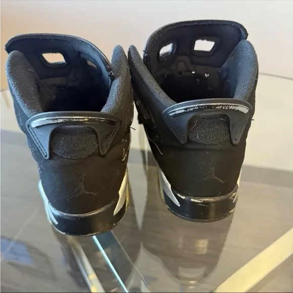 Nike Air Jordan Retro 6 Black GS Metallic DX2835-001 Size 6.5 youth