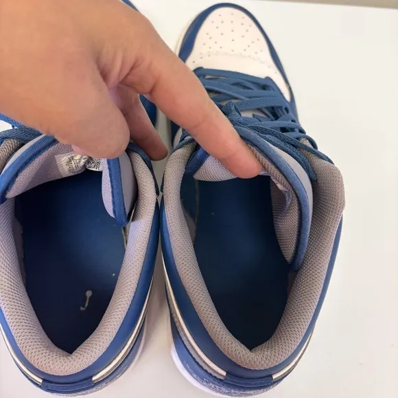 Nike Air Jordan Retro Low 1 Blue White Shoes Men’s Size 13 US