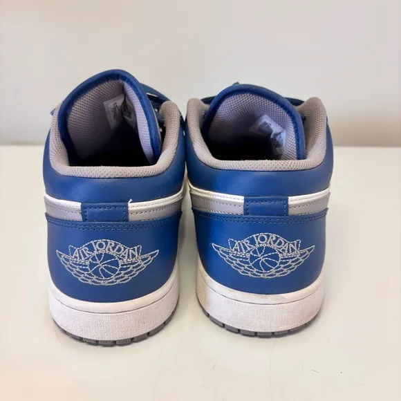 Nike Air Jordan Retro Low 1 Blue White Shoes Men’s Size 13 US
