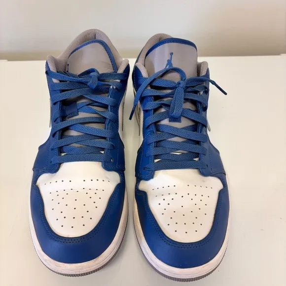 Nike Air Jordan Retro Low 1 Blue White Shoes Men’s Size 13 US