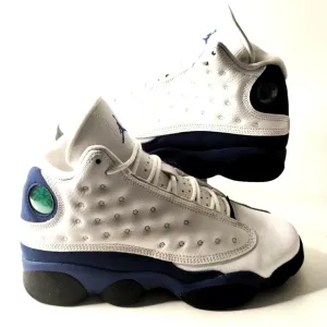 Nike Air Jordan Retro XIII 13  Hyper Royal Blue White Black 884129-117 Size 5Y