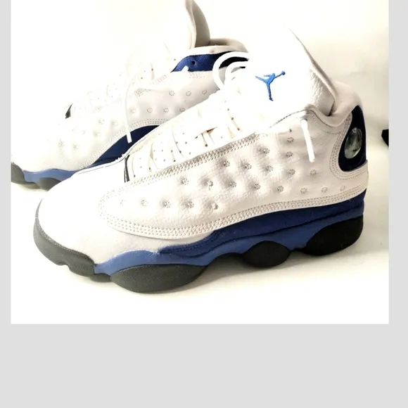 Nike Air Jordan Retro XIII 13  Hyper Royal Blue White Black 884129-117 Size 5Y